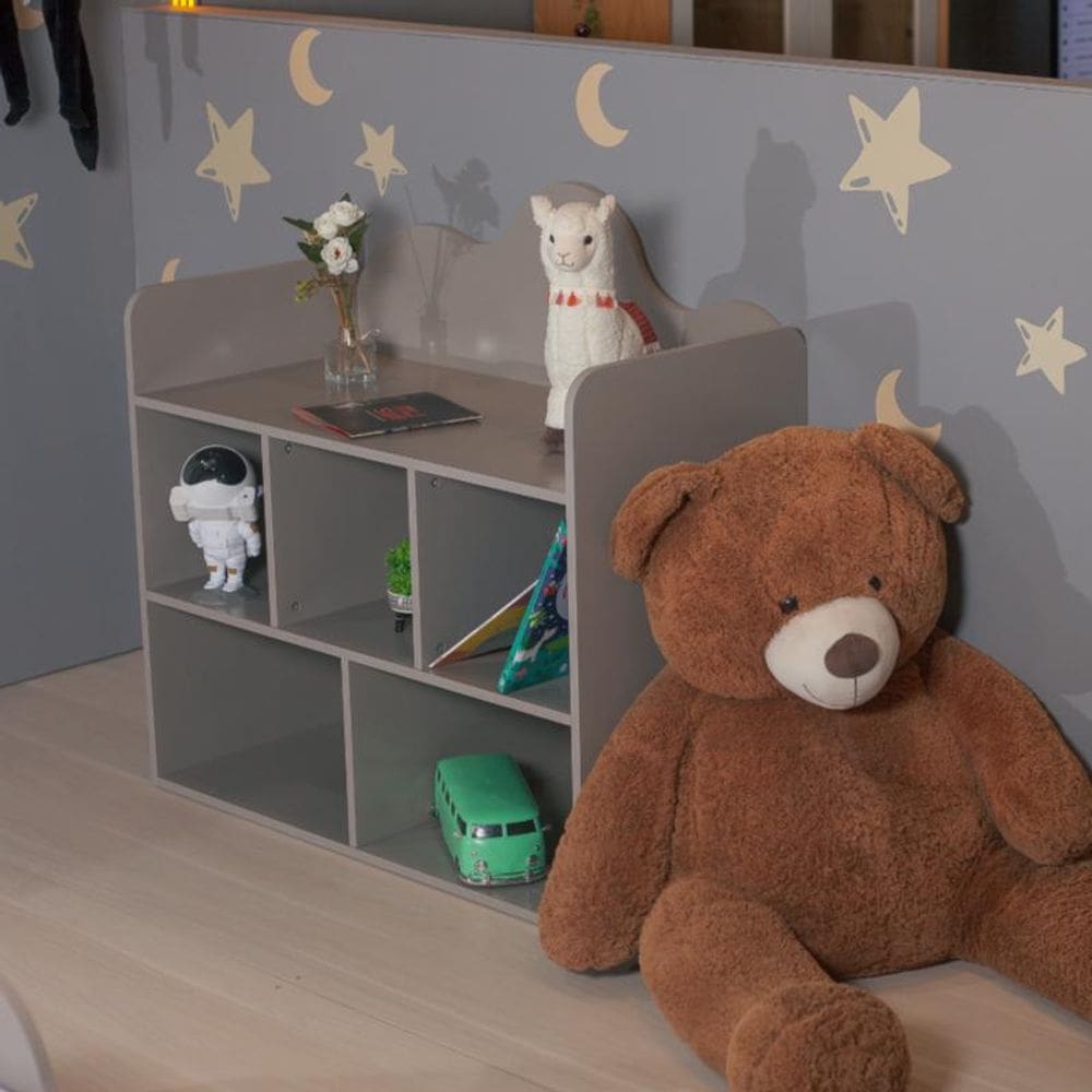 Estante Genialflex Organizadora Infantil Cinza