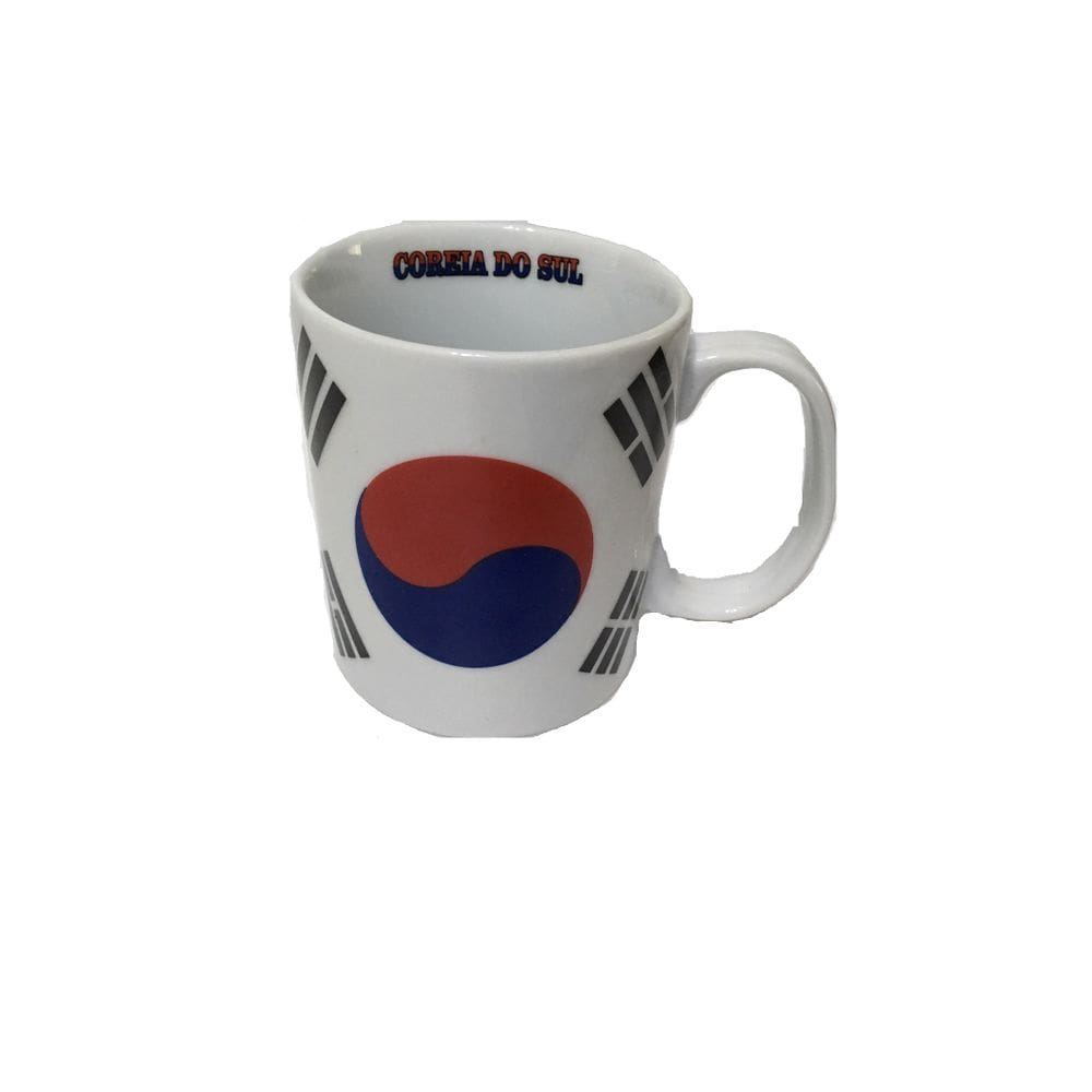 Caneca da bandeira da Coréia do Sul