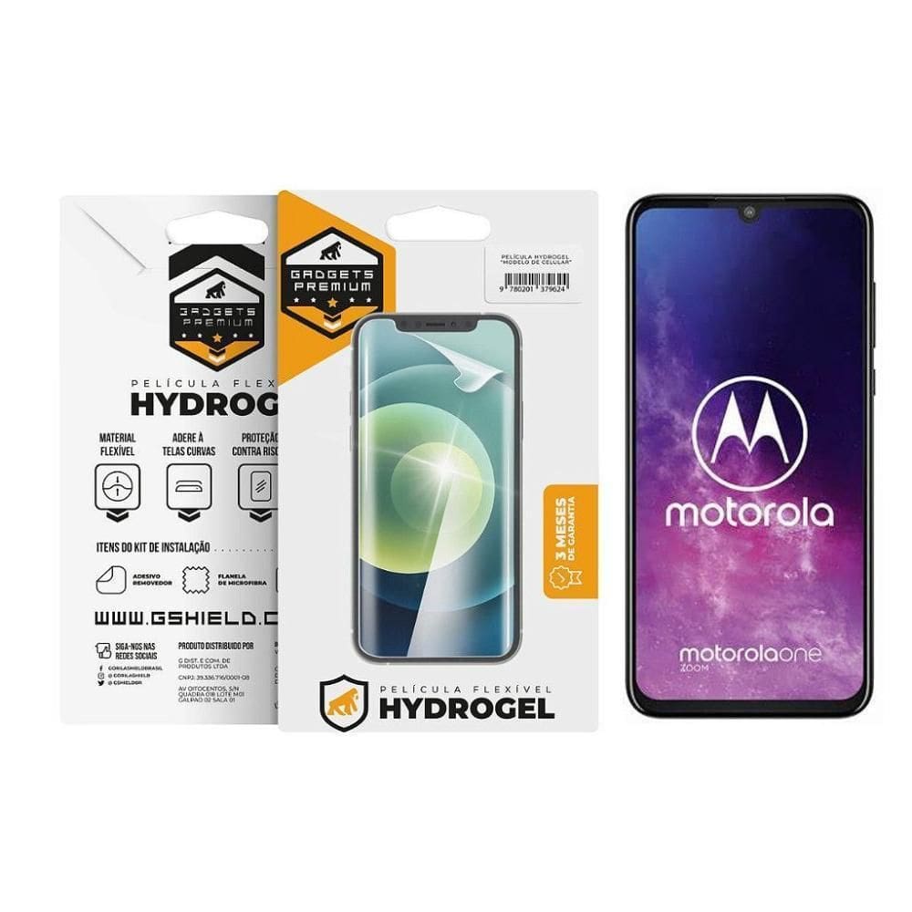 Película Para Motorola One Zoom - Hydrogel Hd - Gshield