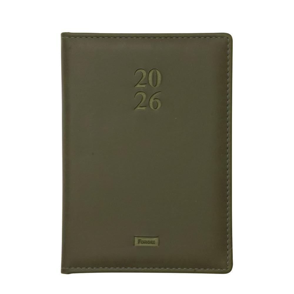 Agenda Diária 2026 Cost 135X192Mm Capri Color Verde Foroni
