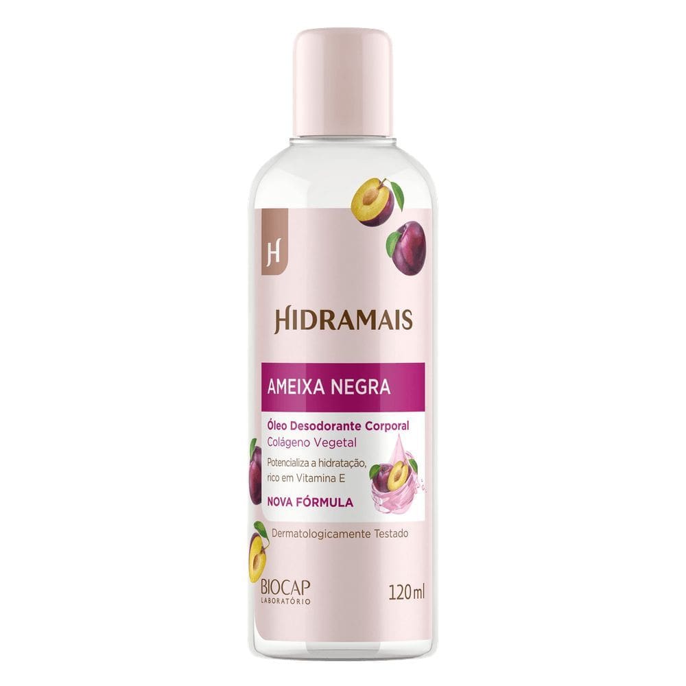 Óleo Corporal Ameixa Negra e Vitamina E 120ml