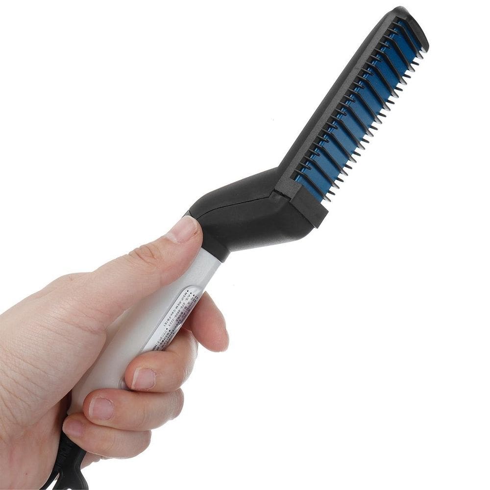 Pente Eletrico Chapinha Modelador Para Penteados E Barba