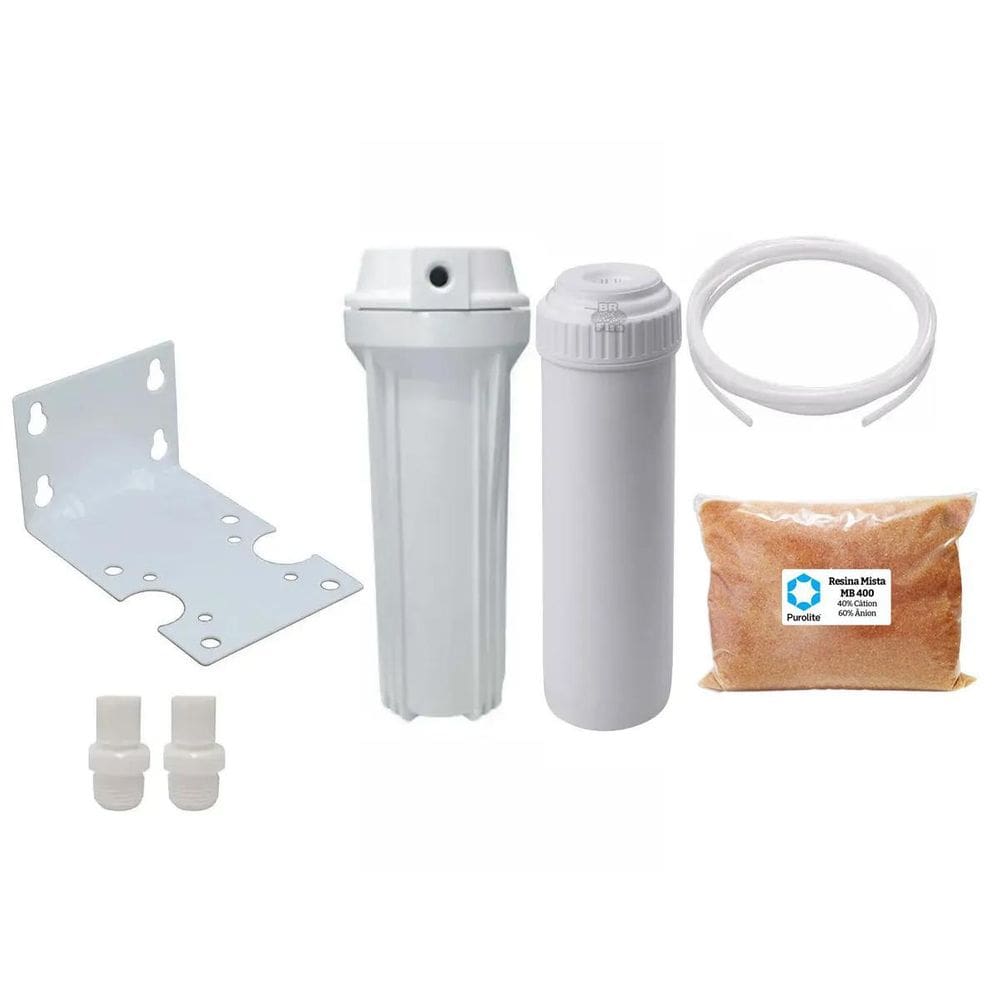 Carcaça Branca 10 Suporte Cartucho Recarregável Resina Mb400