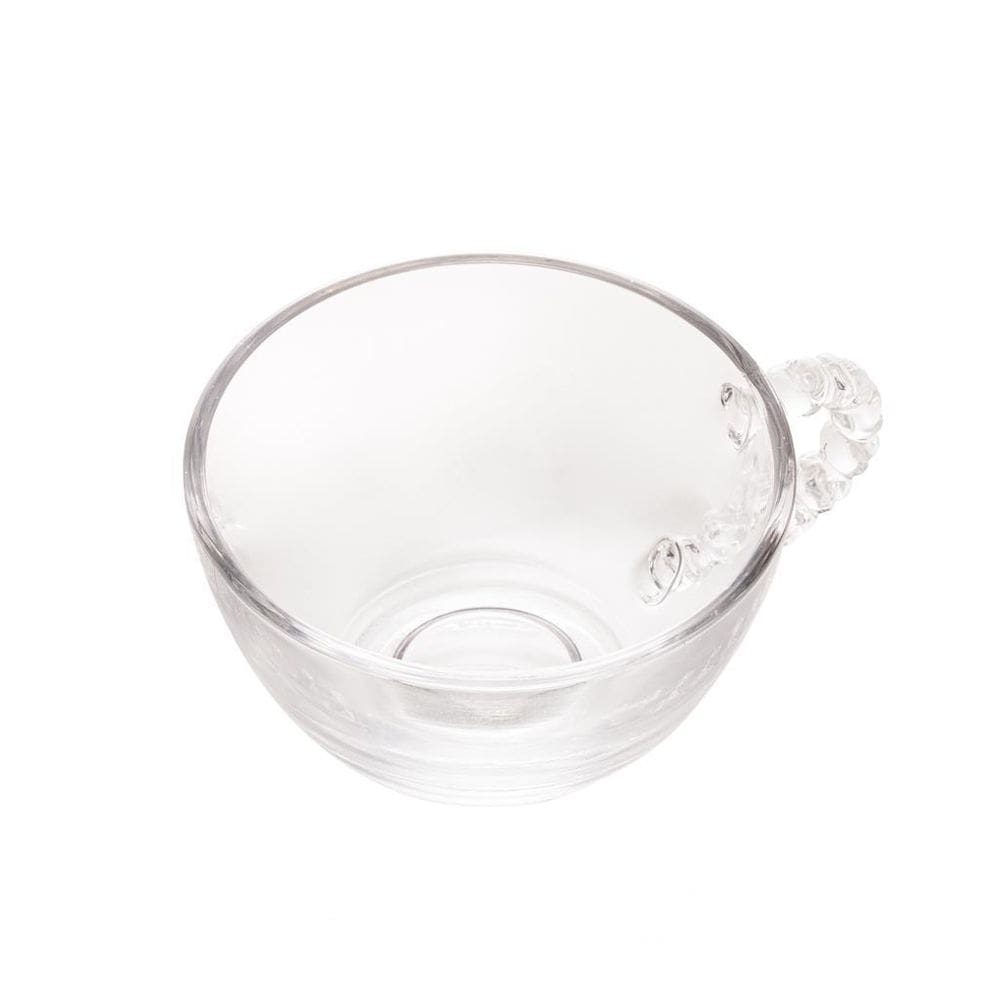 Xicara Para Chá De Cristal Coração 200Ml Lyor