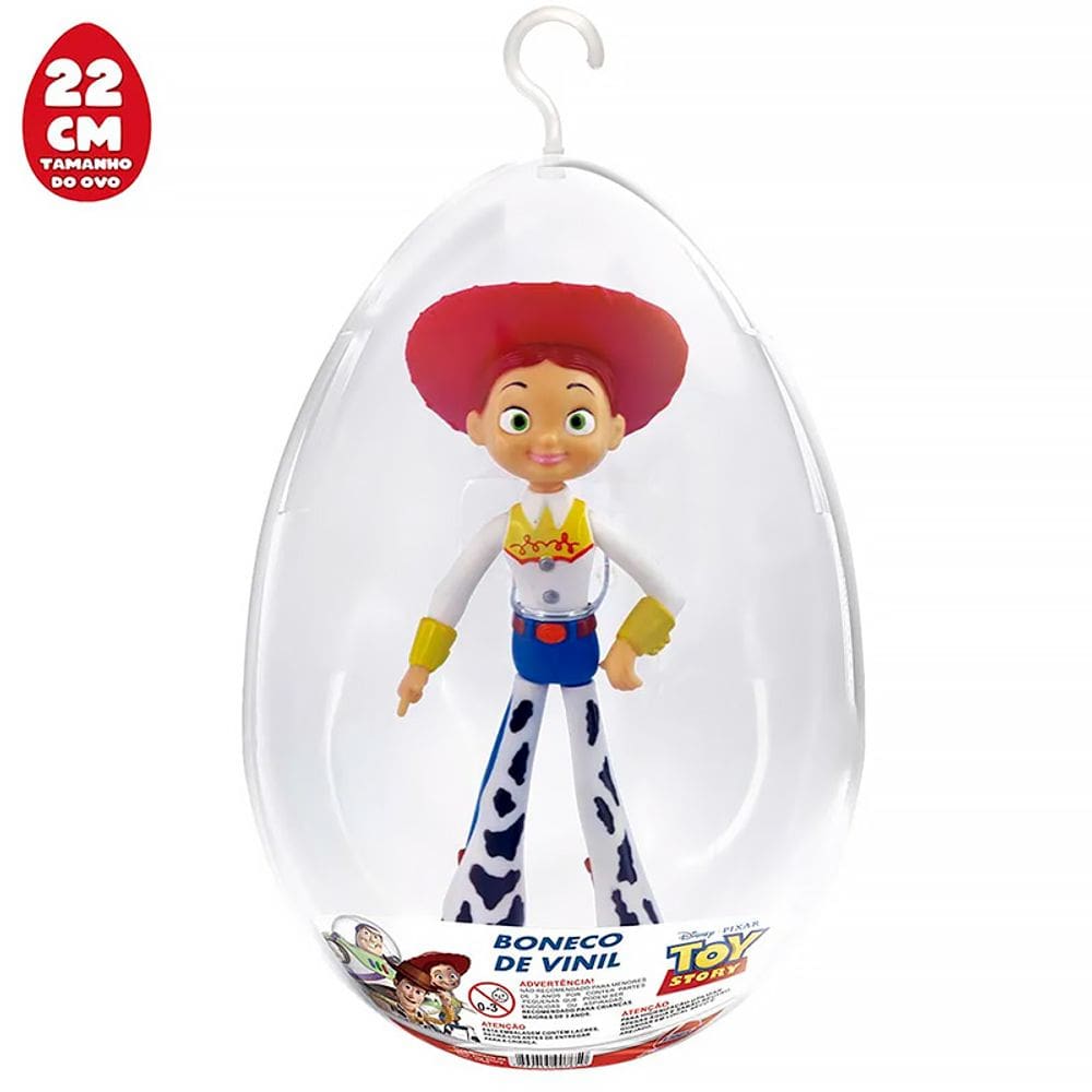 Boneco Toy Story no Ovo de Páscoa Jessie 22cm M 2765 - Lider