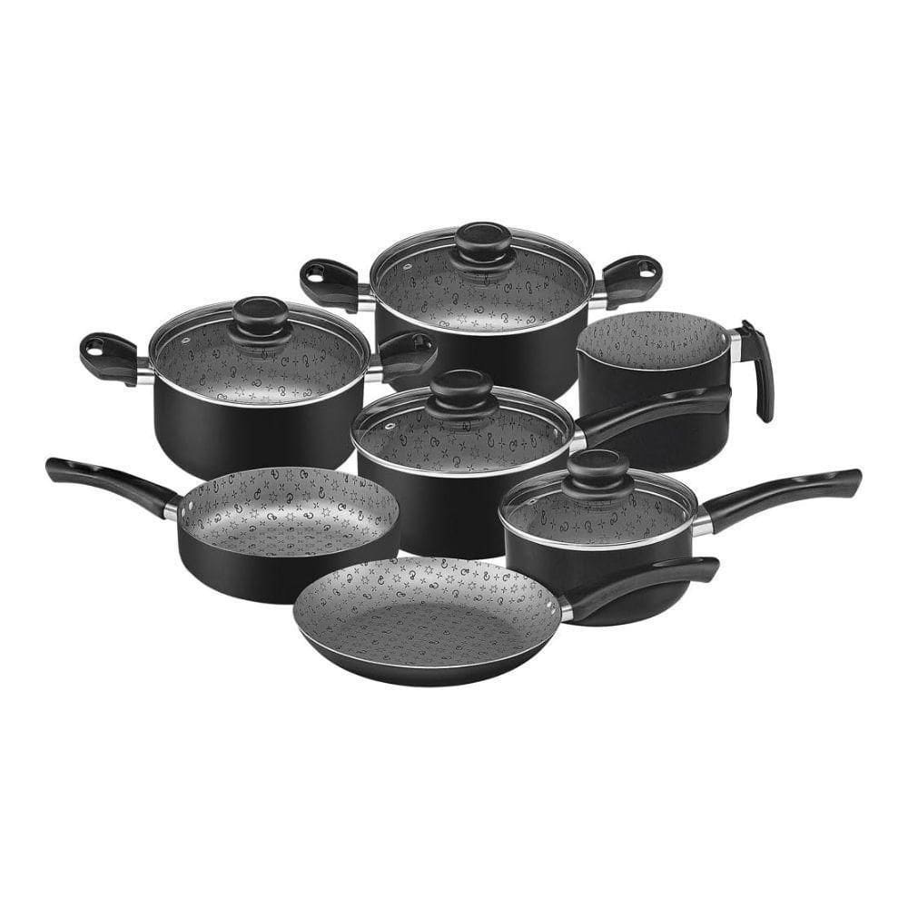 Conjunto De Panelas 7 Peças Antiaderente Maximus 2Mm Panelux