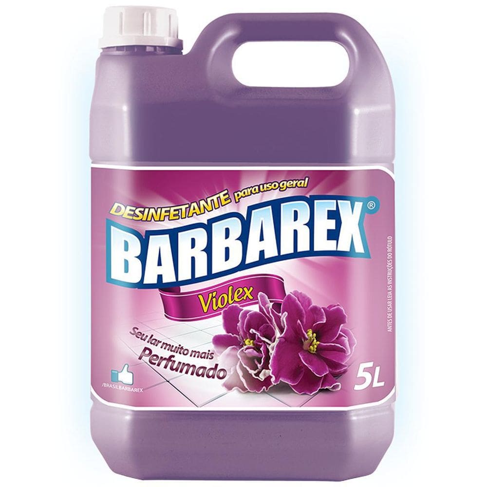 Desinfetantes Para Uso Geral Barbarex Violex- 5 Litros