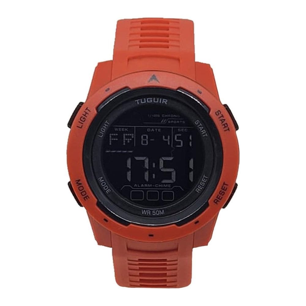 Relógio Unissex Relógio Tuguir Digital Tg30397 Vermelho