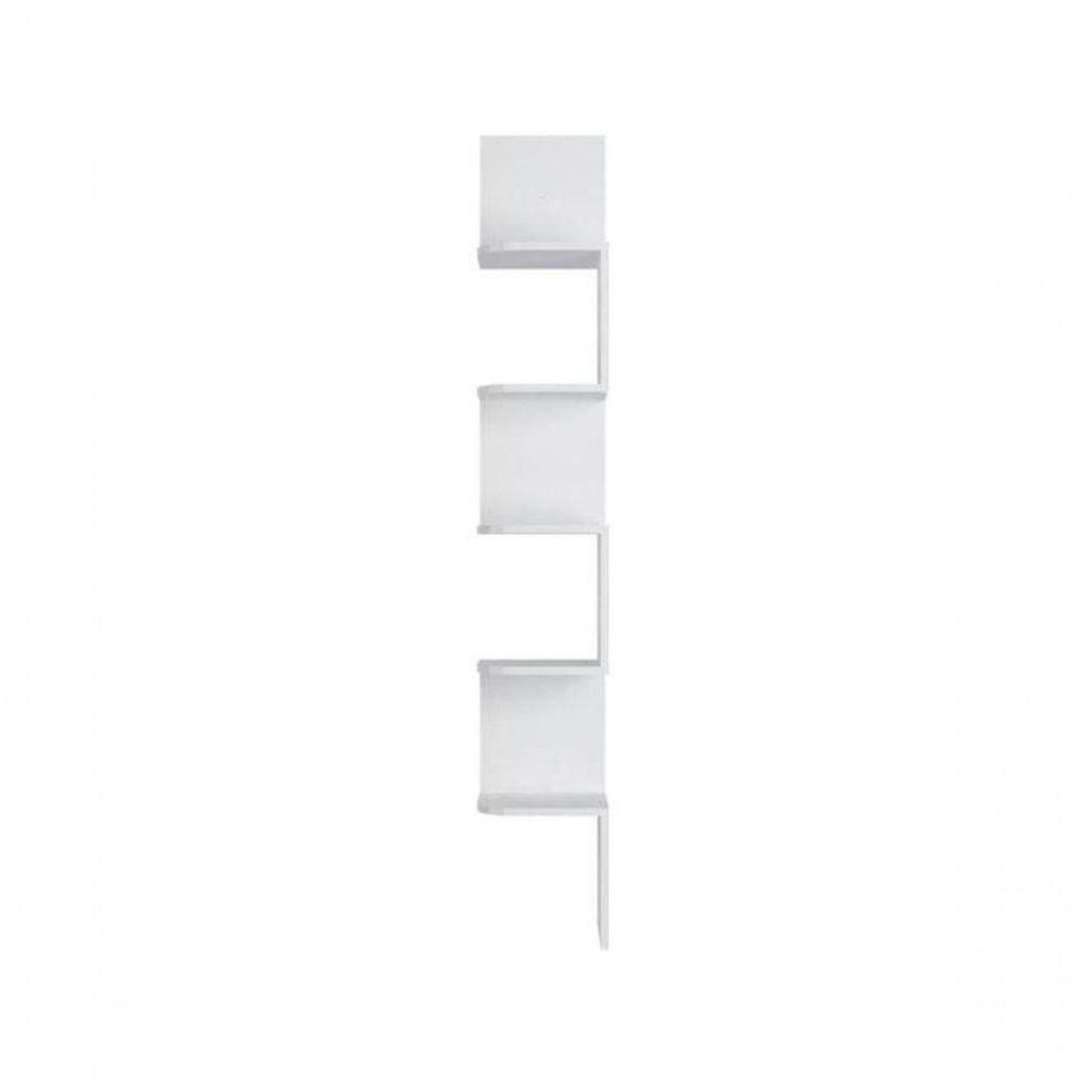 Estante De Canto Multivisão Branco