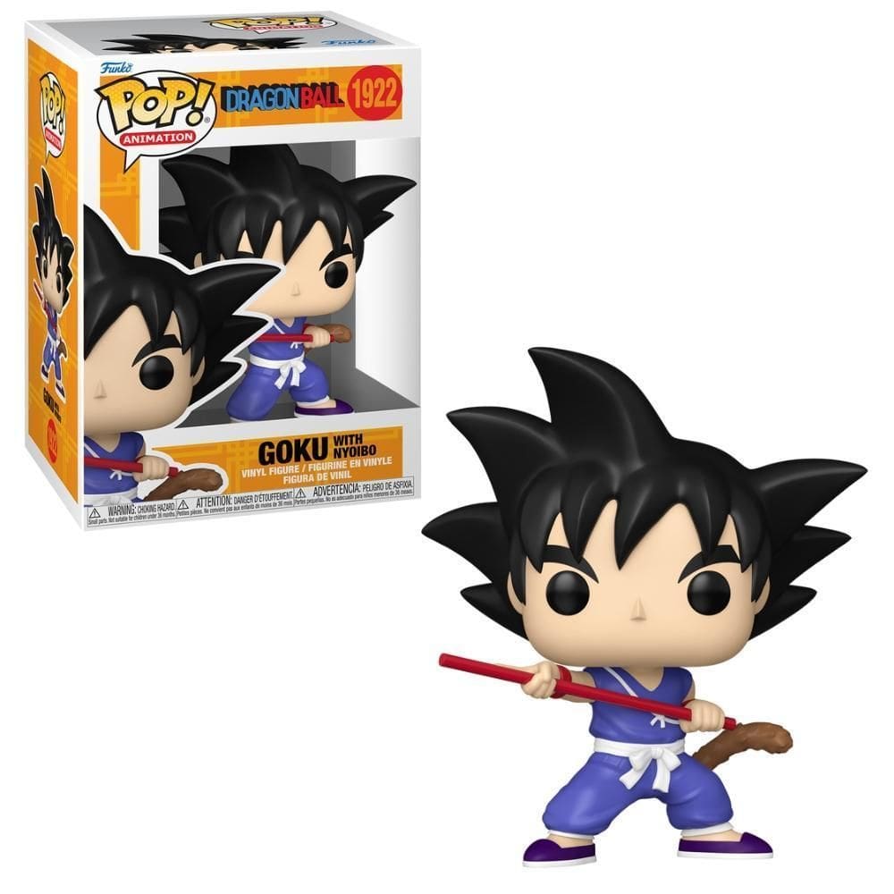 Boneco Funko Pop Dragon Ball - Goku Com Nyoibou