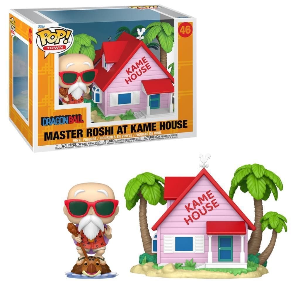 Boneco Funko Pop Town Dragon Ball - Casa Do Mestre Kame