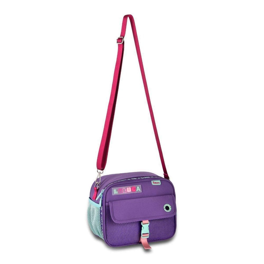 Lancheira Térmica Luluca Juvenil Meninas Escolar - Lilás