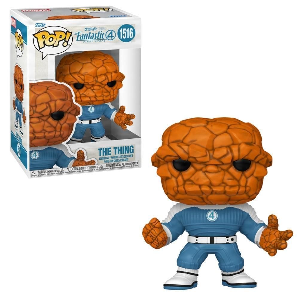Boneco Funko Pop Marvel Quarteto Fantástico - O Coisa