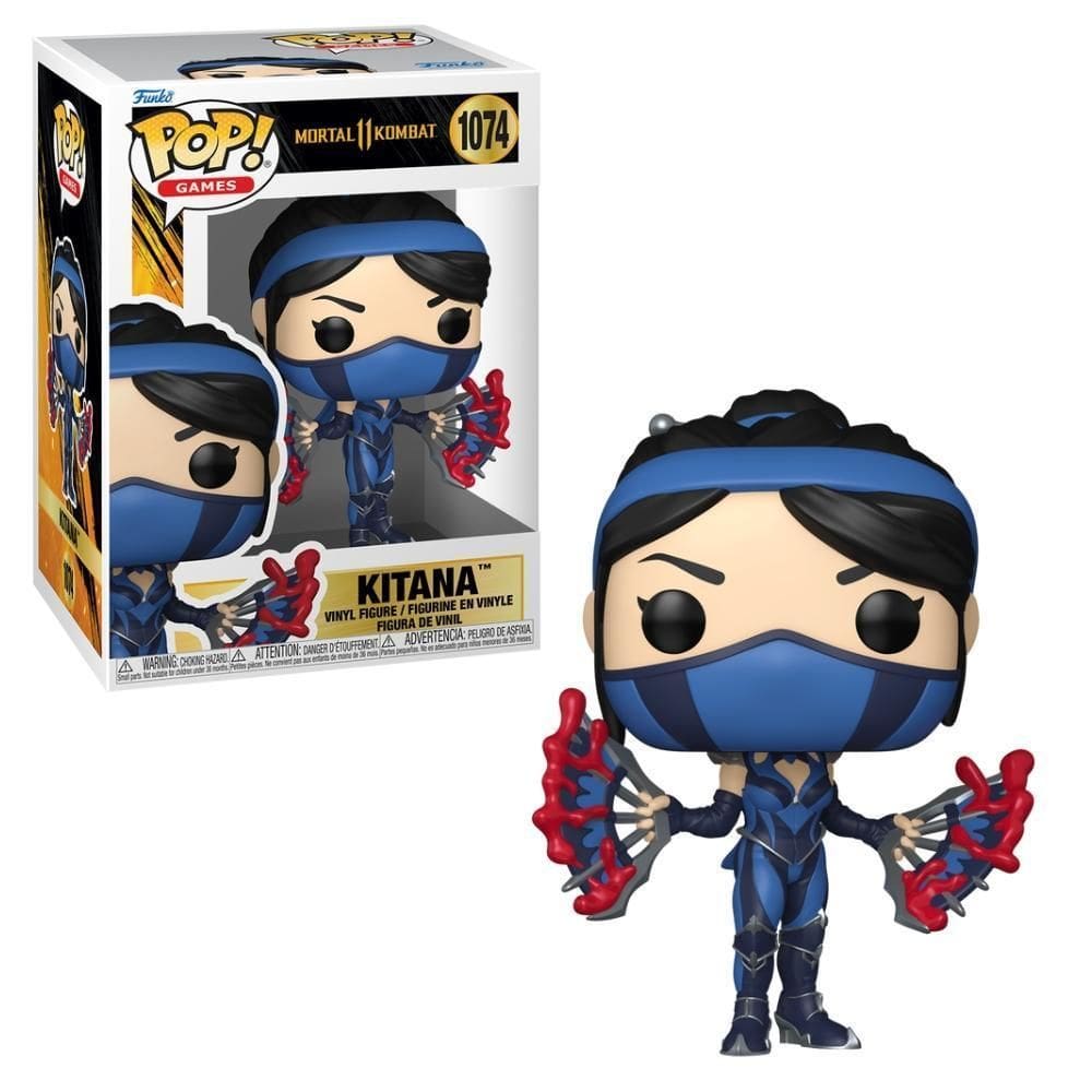 Boneco Funko Pop Mortal Kombat 11 Fatality - Kitana