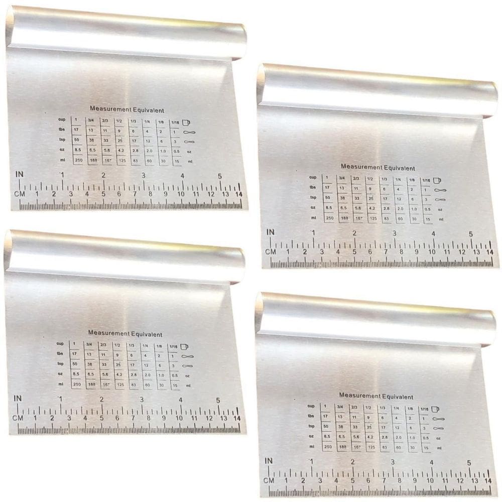 Kit 4 Espátula Inox Rita Lobo Confeitar Massas Bolo Cozinha