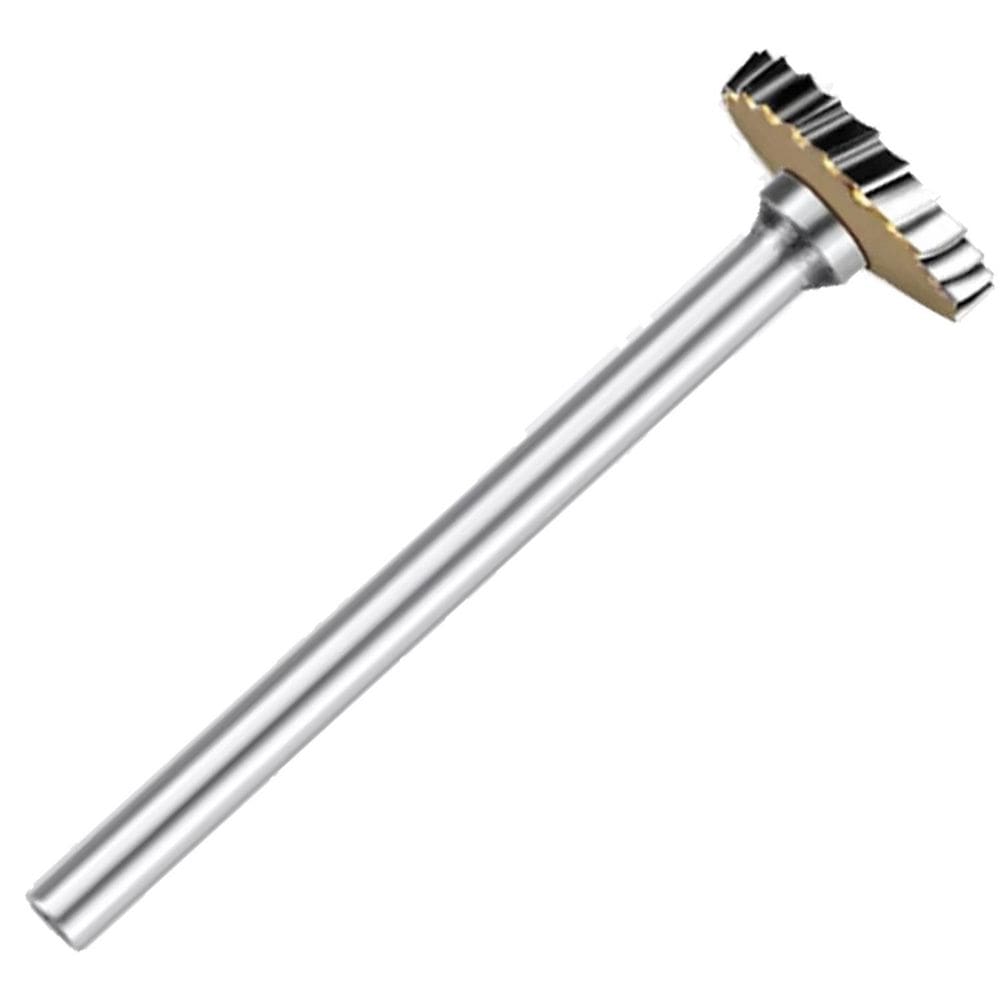 Fresa Escareadora Tipo T Tungstênio 12Mm Para Micro Retífica