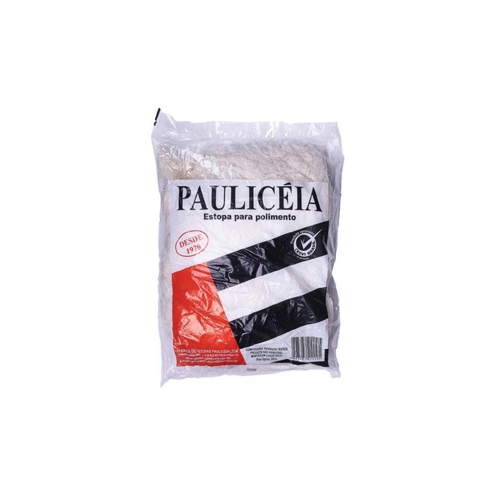 Estopa Para Polimento Pura Fina 200G Automotivo - Pauliceia