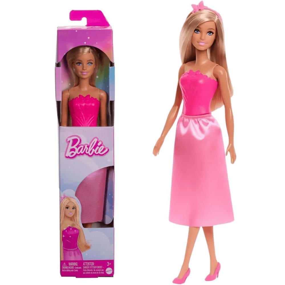Boneca Barbie Donzela Loira 3+ Jdm67 Mattel