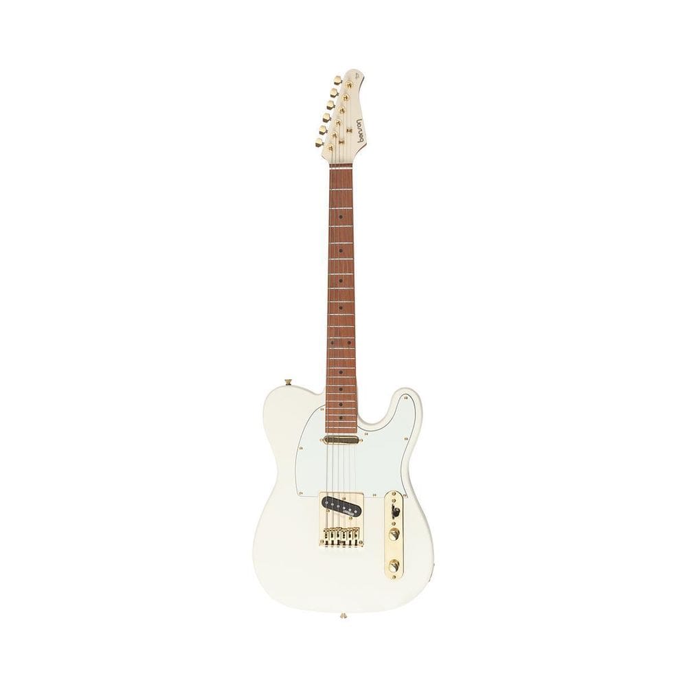Guitarra Benson Hardy 904 Tele Branca Olympic White Gold Bag