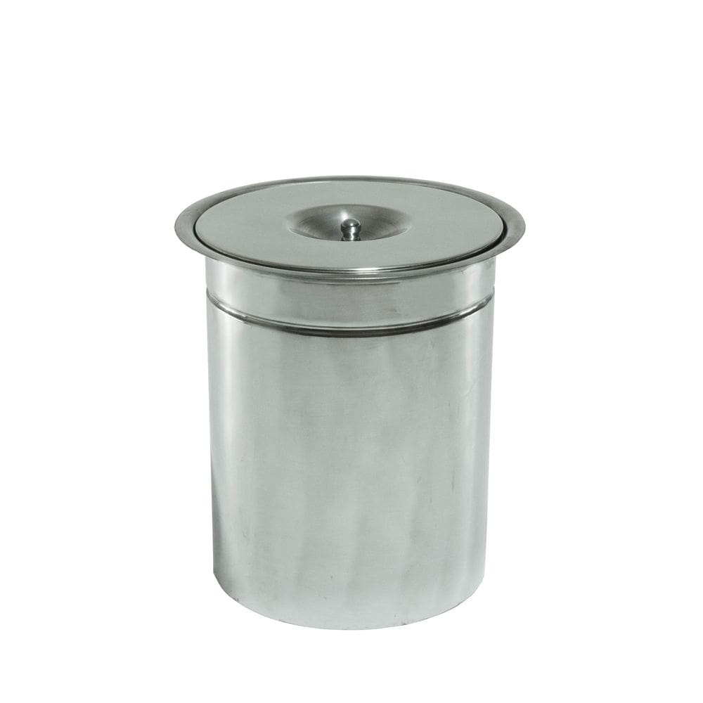 Lixeira Pia Cozinha Embutir Granito Inox 10 Litros