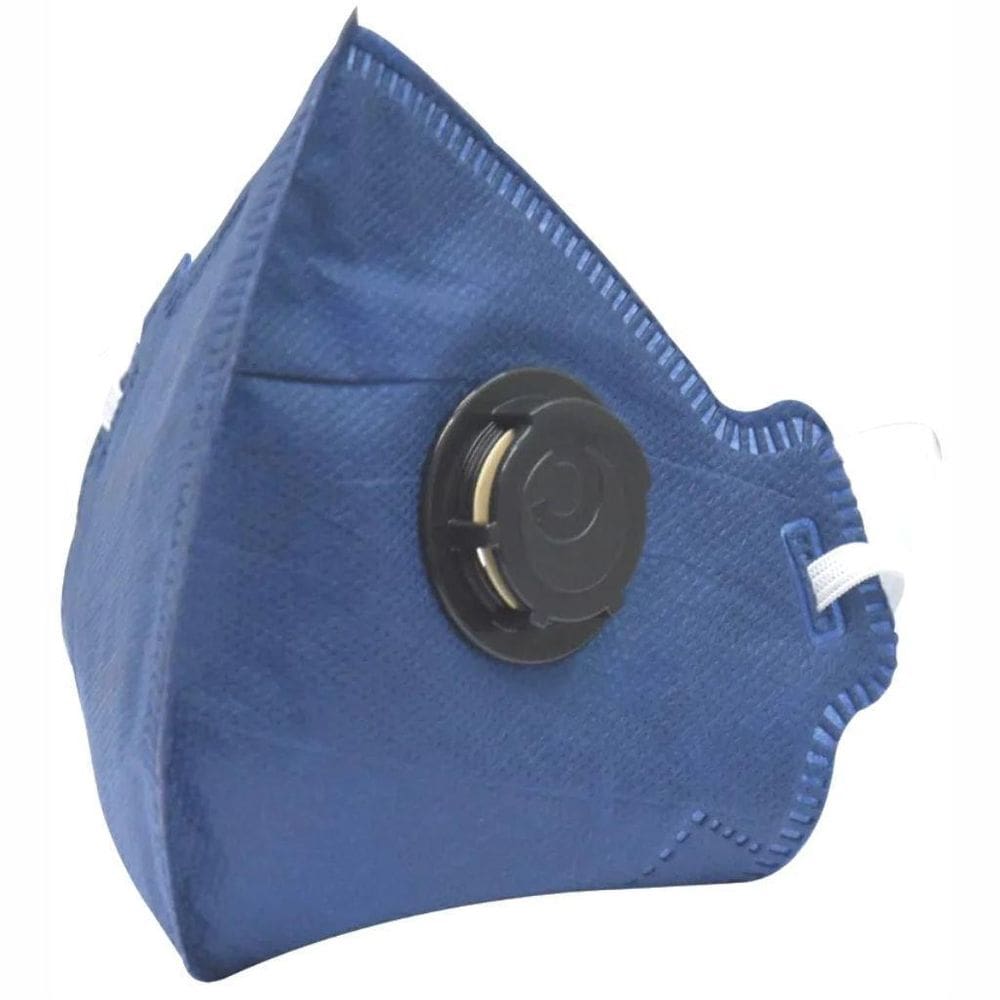 Respirador Dobrável Semi Facial Vonder Pff1 Com Válvula Rdv