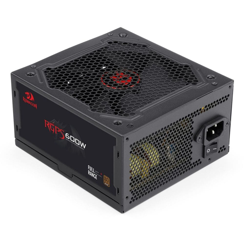 Fonte Gamer Redragon 80 Plus Bronze Atx 600w - (gc-ps002)