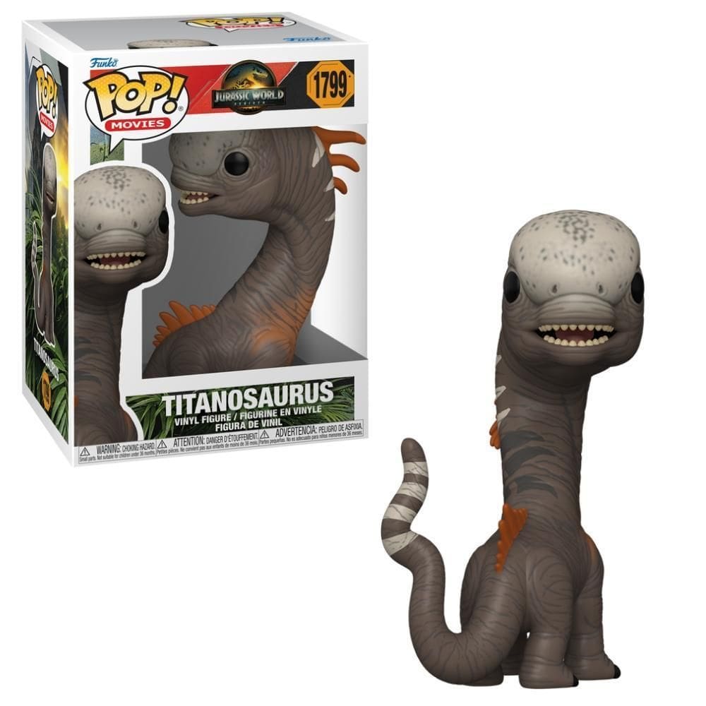 Boneco Funko Pop Jurassic World Recomeço - Titanossauro