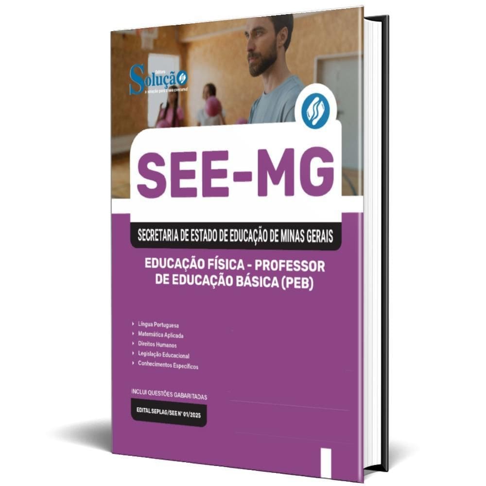 Apostila See Mg 2025 Educação Física Professor Educação