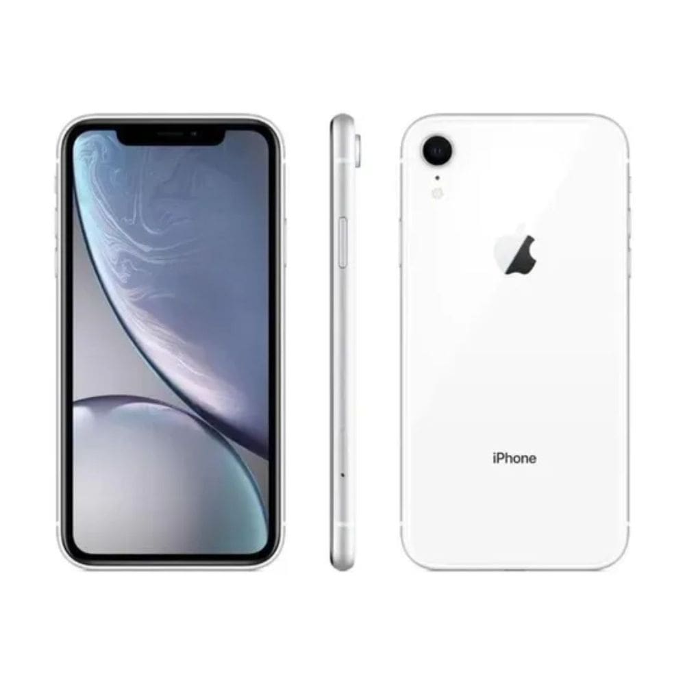 Usado: Iphone XR 128 GB Branco - Sem Face Id / Touch Id