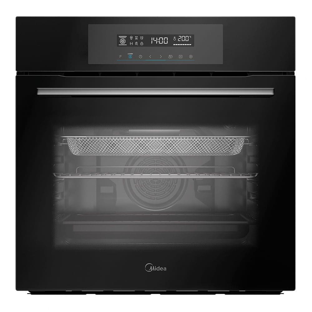 Forno Elétrico de Embutir 80L Touch com Air fryer Midea