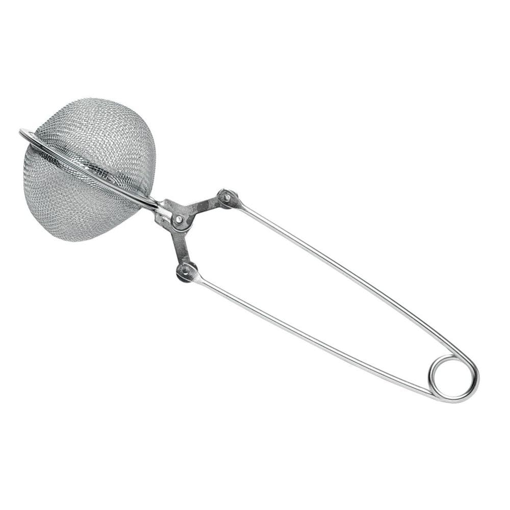 Infusor De Cha Em Inox Pinça Peneira Dupla Mimo Style