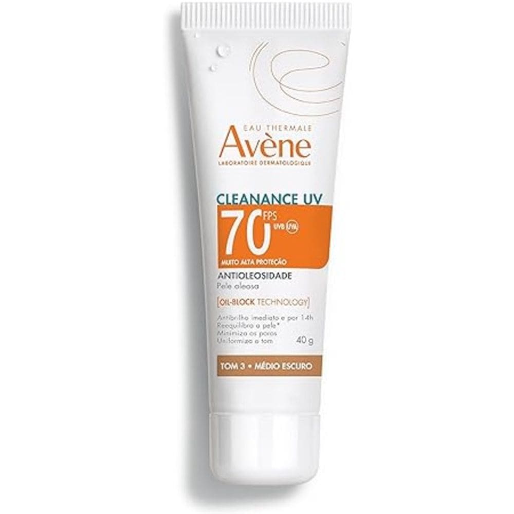 Avene Cleanance Uv Tom 3 - Medio Escuro Fps70 40G