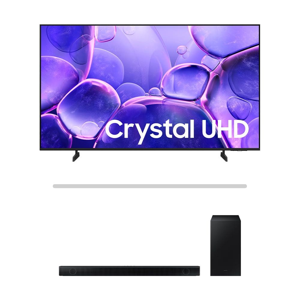 Samsung Smart TV 58” Crystal UHD 4K U8500F + Soundbar Samsung HW-B550