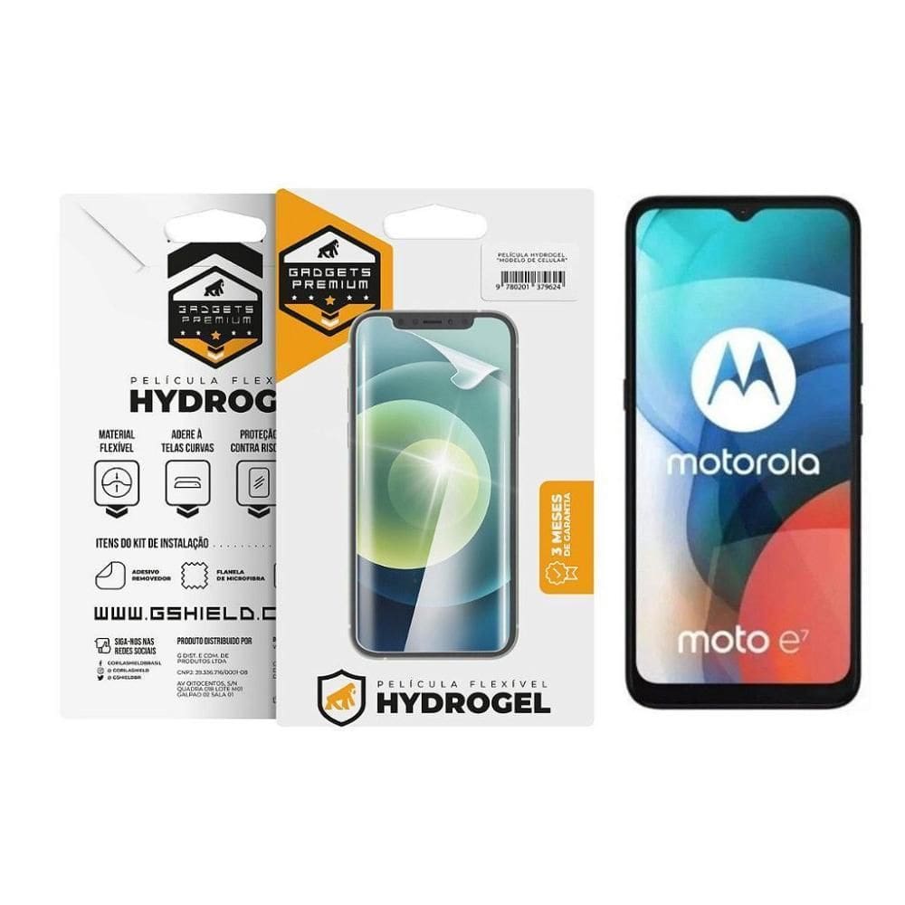 Película Para Motorola Moto E7 - Hydrogel Hd - Gshield