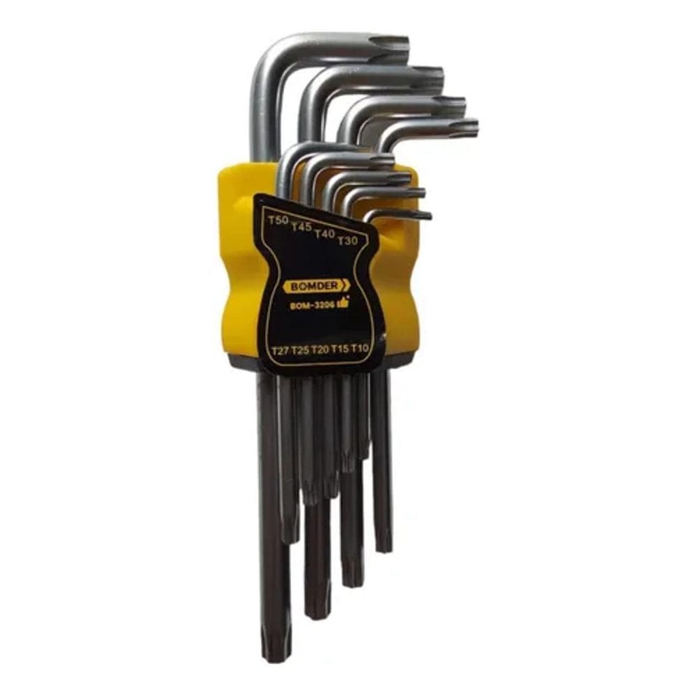 Jogo De Chave Torx 9Çs Bom-3206
