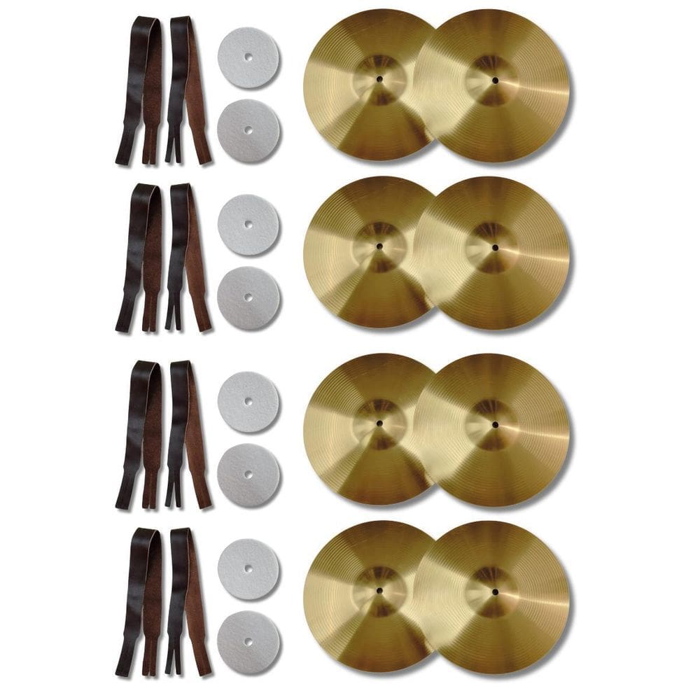 Kit 4 Par Prato 14 Marcial C. Ibanez + 4 Par Alça Couro