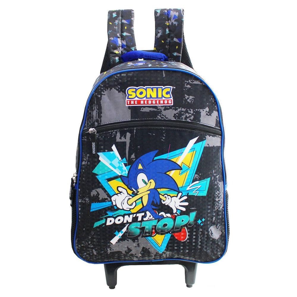 Mochila Sonic Rodinhas Infantil  Pacific Meninos