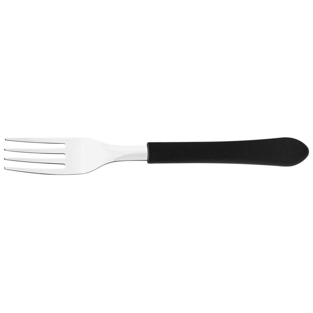 Kit Com 15 Garfos De Mesa Tramontina Leme Preto