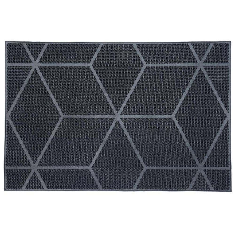 Capacho De Borracha Tapete De Porta Entrada 60X40Cm Uzoo