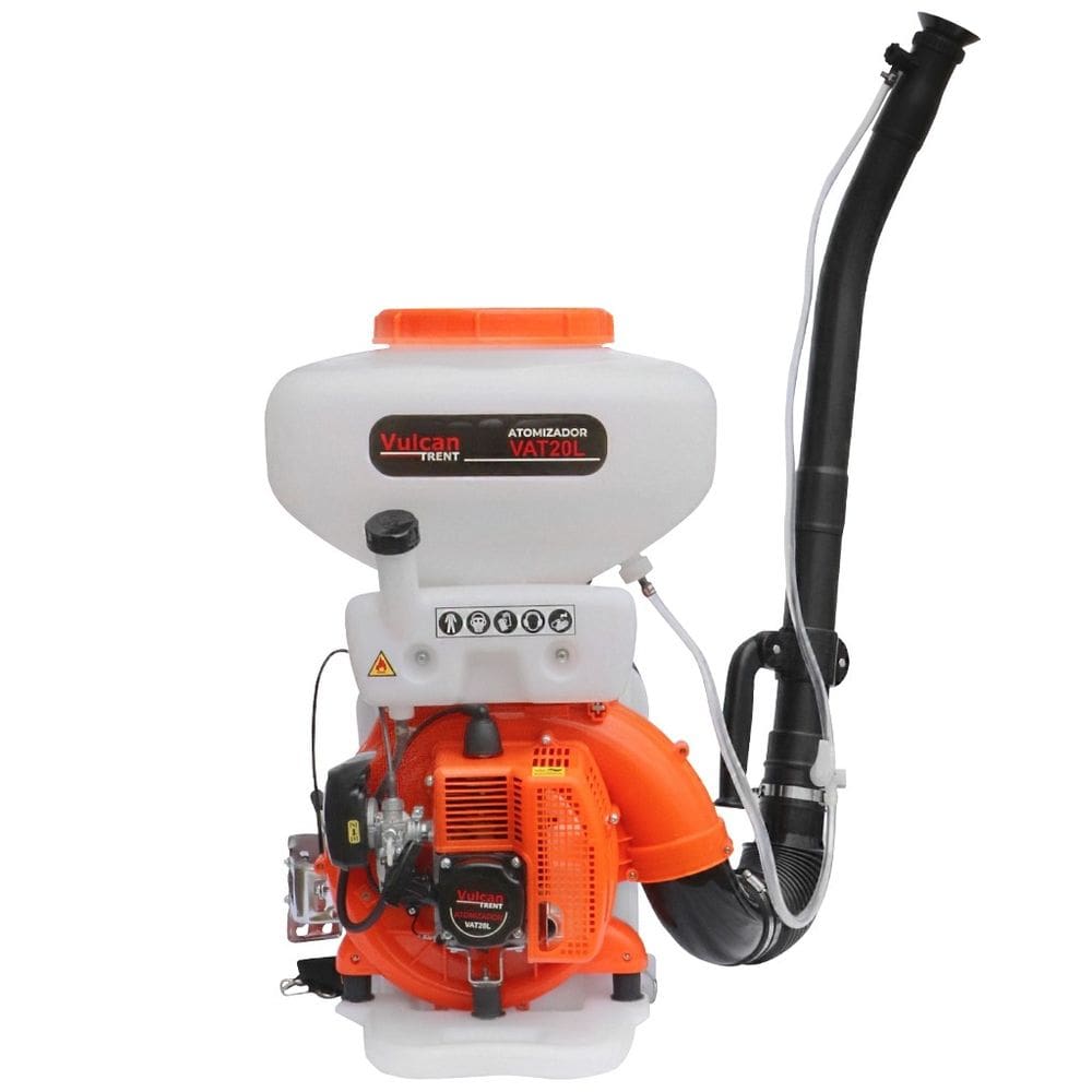 Atomizador Costal Pulverizador a Gasolina Vulcan Trent VAT20L 42cc 2t p/ Aplicação Defensivos Agrícolas, Fertilizantes