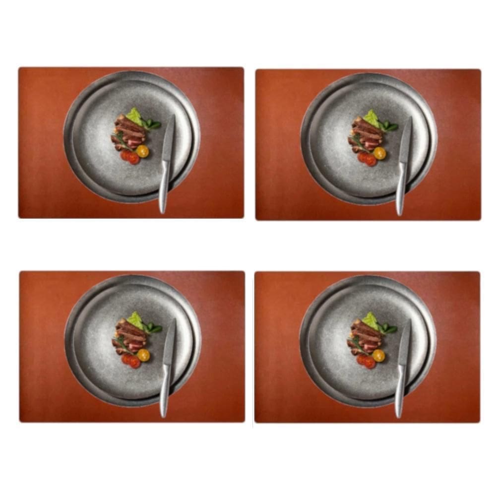 Kit 14 Peças Jogo Americano Mesa Posta Sousplat Retangular