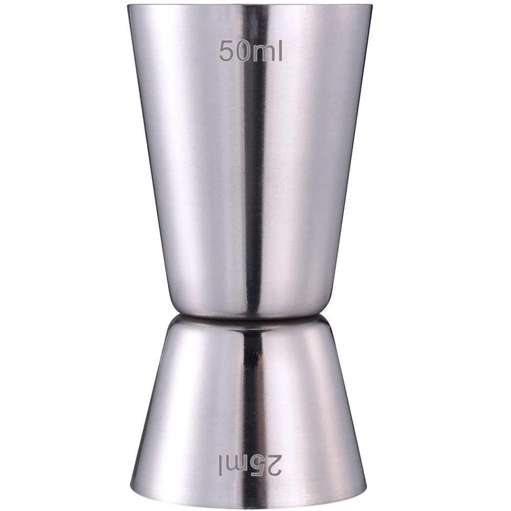 Dosador De Bebidas Duplo Inox 50Ml / 25Ml
