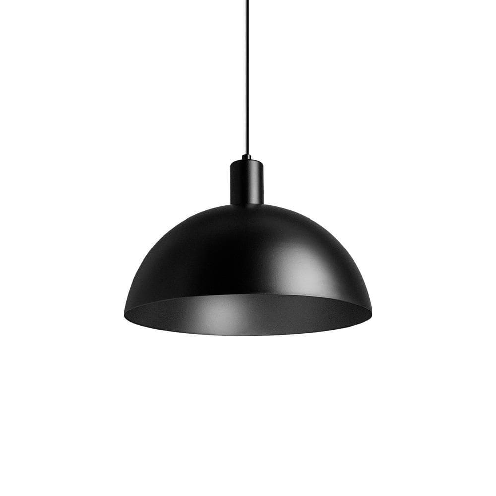 Lustre Pendente Blumenau Bia E27 Bivolt Preto
