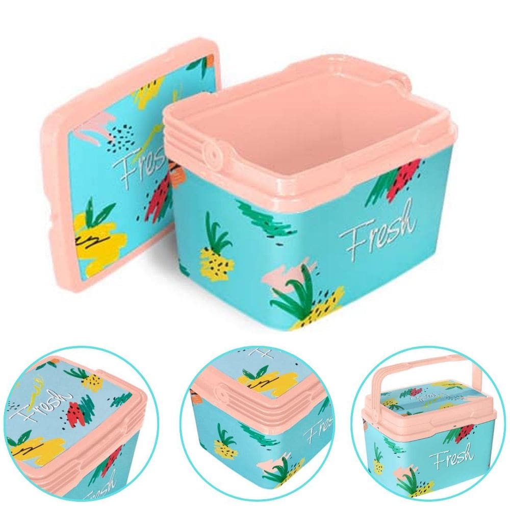 Caixa Térmica Cooler 7 L Para Camping Praia Piquenique Rosa