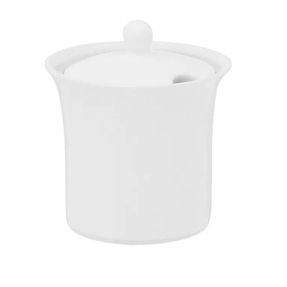Açucareiro Flamingo White Porcelana Branca