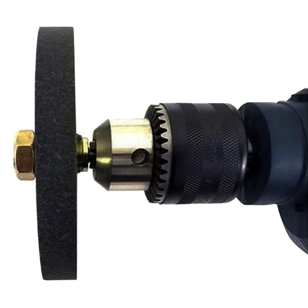 Kit 2 Rebolos 3 Pol. E Adaptador De Esmeril Para Furadeira