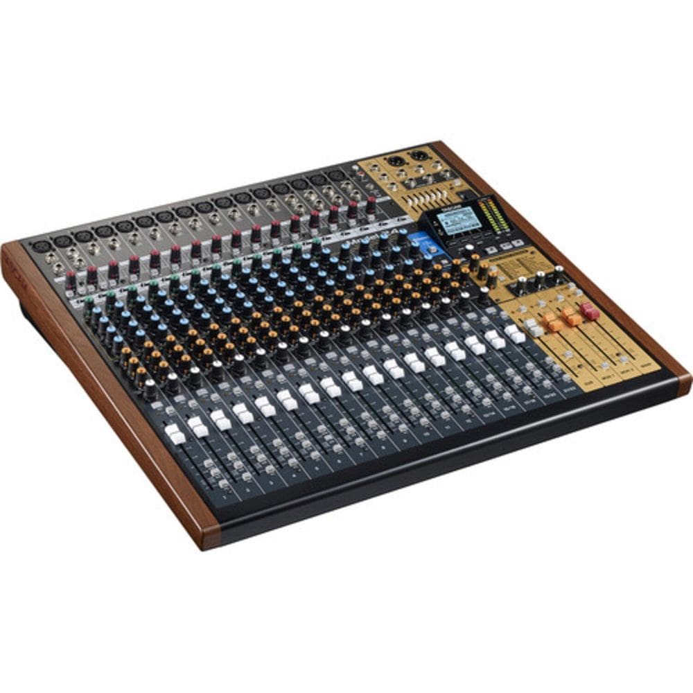 Mesa De Som Tascam Model 24 Gravador E Interface De Áudio