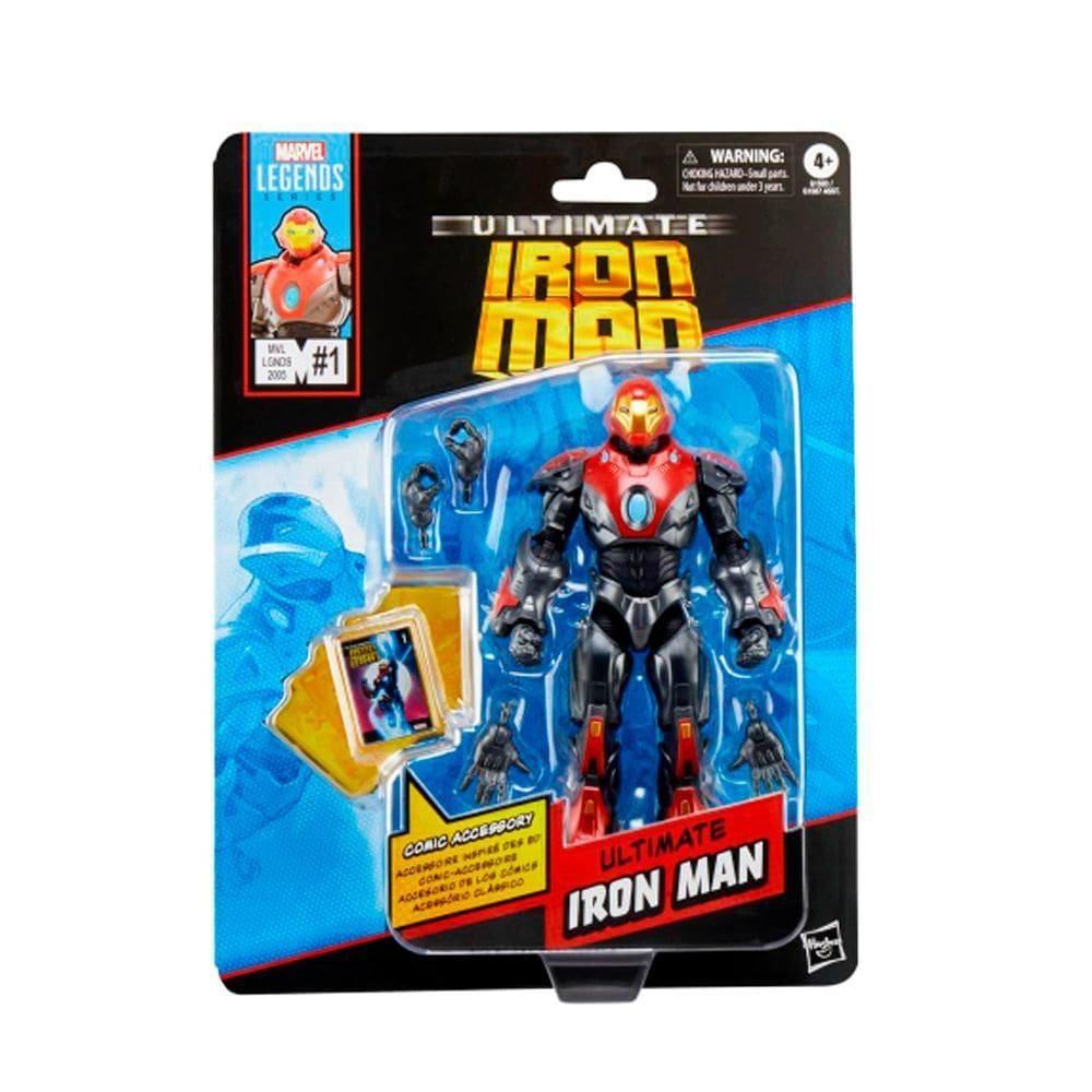 Boneco Marvel Legends Series Ultimate Iron Man Homem Ferro