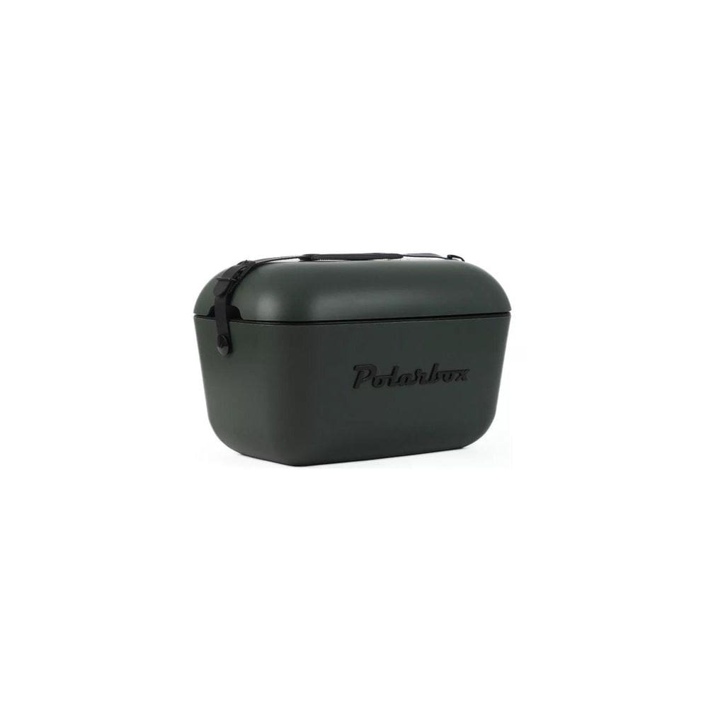 Bolsa Térmica Cooler Com Alça Em Couro 12 L Floresta Verde