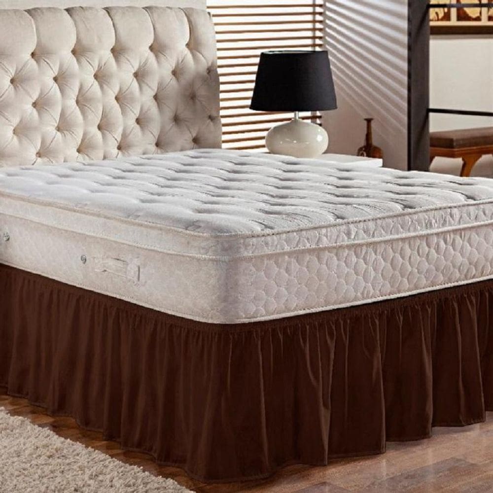 MP - Saia Box Cama Casal E Queen 1 Ela stico